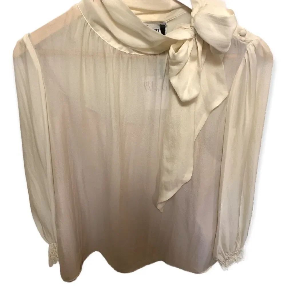 RED VALENTINO Silk Blouse - Picture 13 of 14